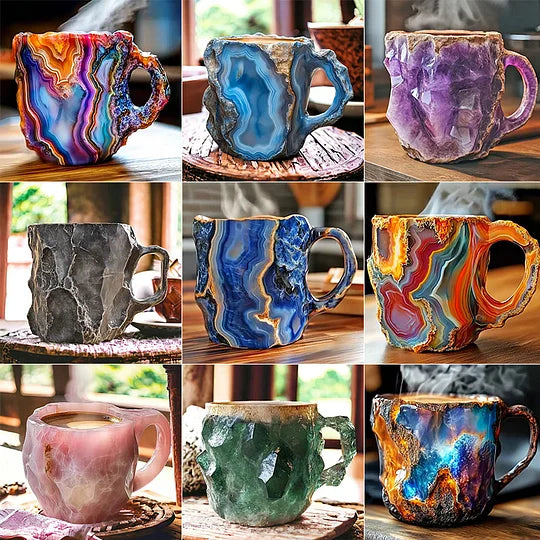 MUGS DE CRISTAL MINERAL