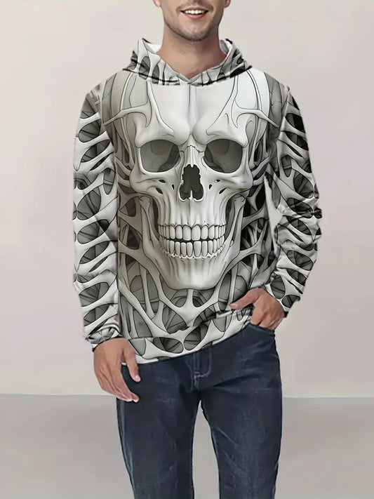 Skull Graphic Hoodie