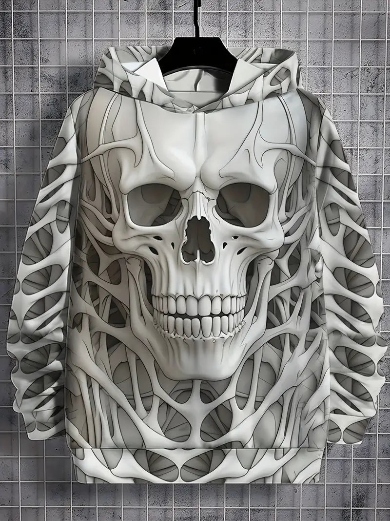 Skull Graphic Hoodie