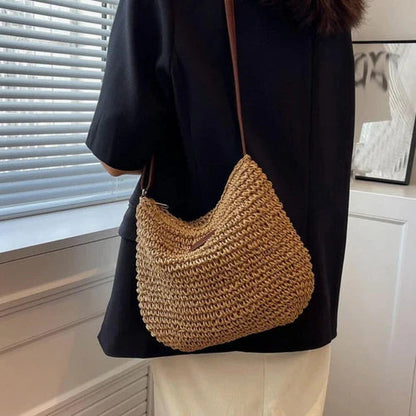 Bolso Elegante de Mimbre