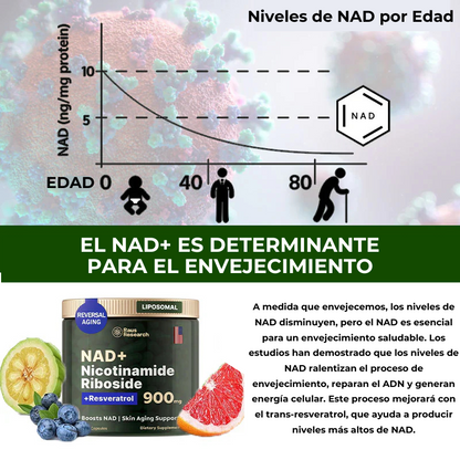 RenuevaTuVida NAD + Anti-Envejecimiento