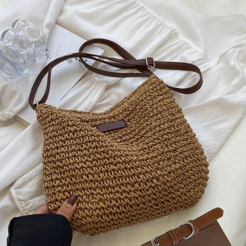 Bolso Elegante de Mimbre